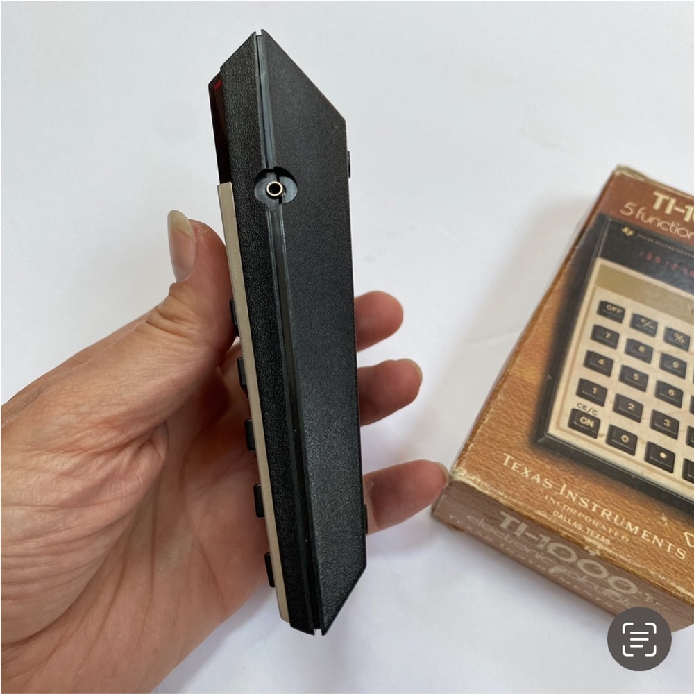 Vintage 70s Texas Instruments TI-1000 Calculator with box - Picture 6 of 13